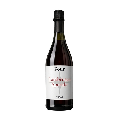 Pour Lambrusco Sparkle