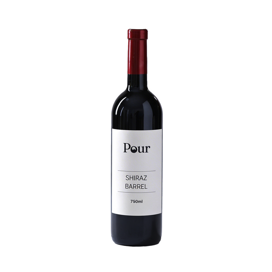 Pour Shiraz Barrel