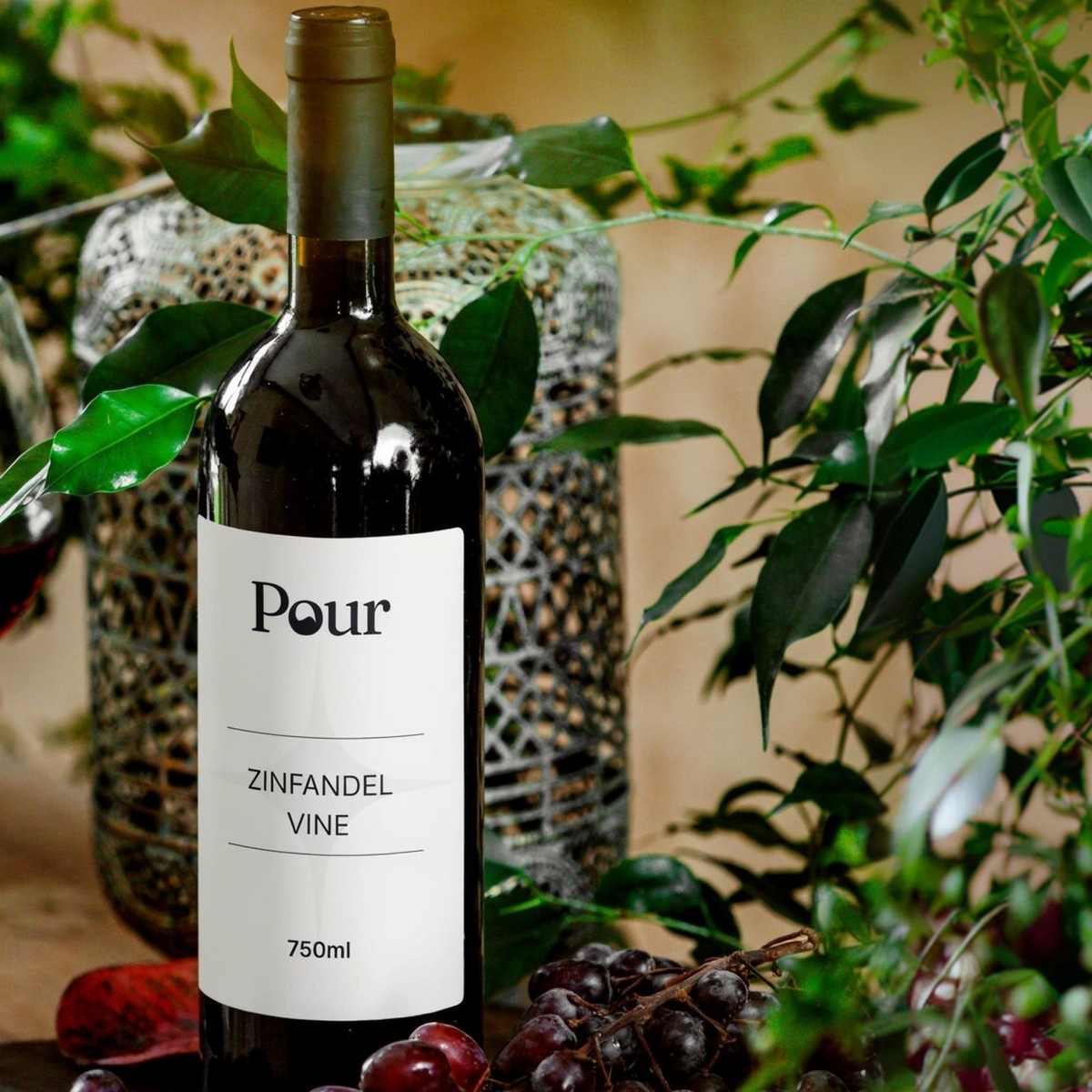 Pour Zinfandel Wine